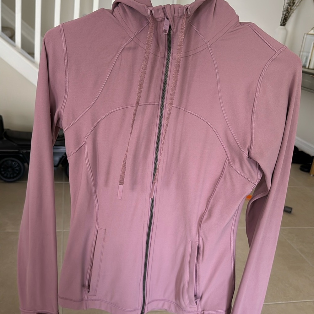 Pink lululemon define jacket